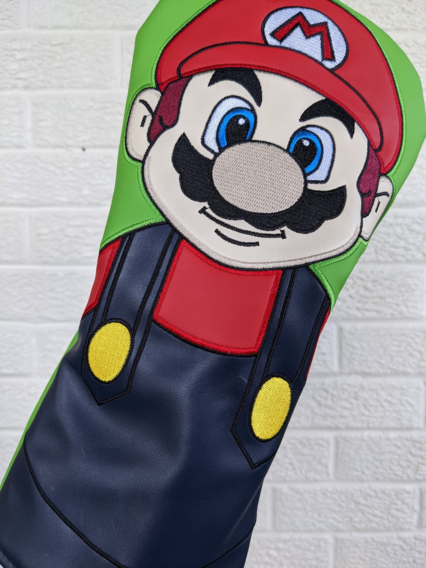 Super Brother Inspired Driver Headcover | Golf Accessory | Boyfriend Husband Golf Gift Idea | Groomsmen Gifts | Birthday Day Golf Gift