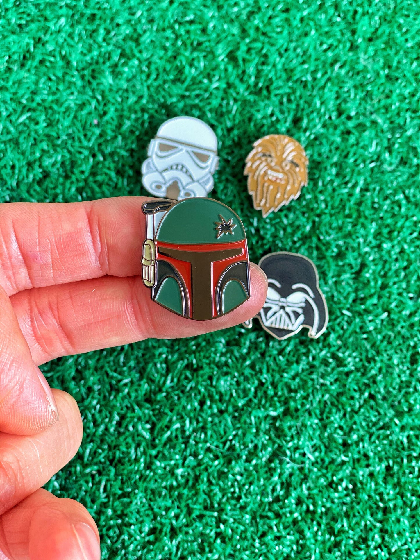 Boba Bounty Hunter Inspired Golf Ball Marker | Golf Accessory | Boyfriend Husband Bachelor Party Groomsmen Golf Gifts