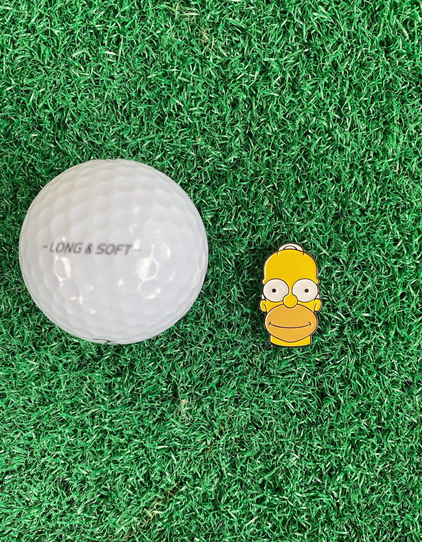 D'OHnut Inspired Golf Ball Marker | Boyfriend Husband Bachelor Party Groomsmen Golf Gifts | Golf Accessories