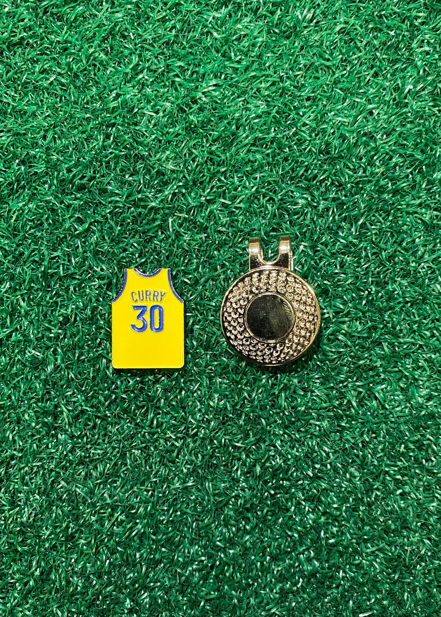 Chef Curry Jersey Inspired Golf Ball Marker | Golf Accessory | Boyfriend Husband Bachelor Party Groomsmen Golf Gifts