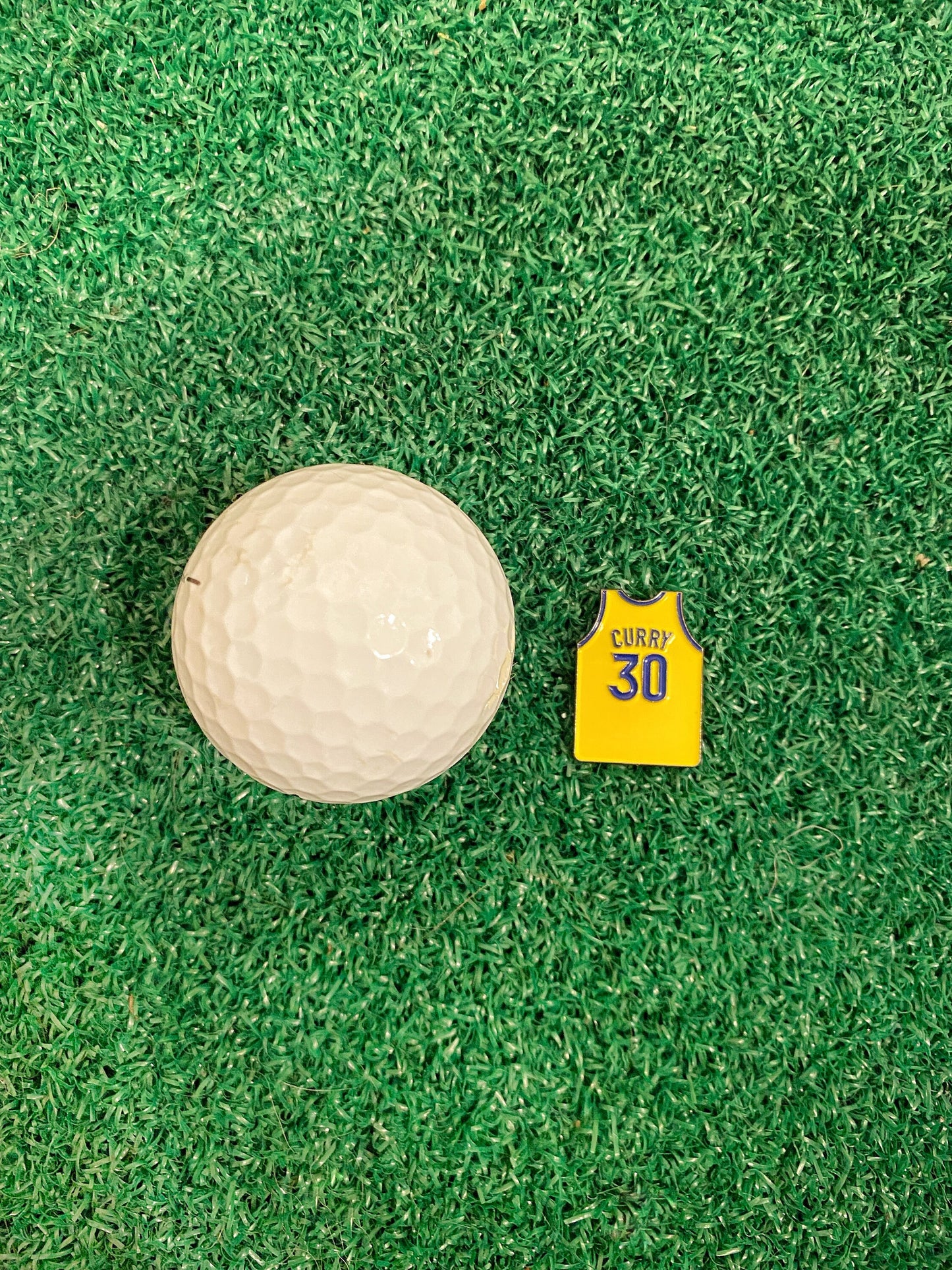 Chef Curry Jersey Inspired Golf Ball Marker | Golf Accessory | Boyfriend Husband Bachelor Party Groomsmen Golf Gifts