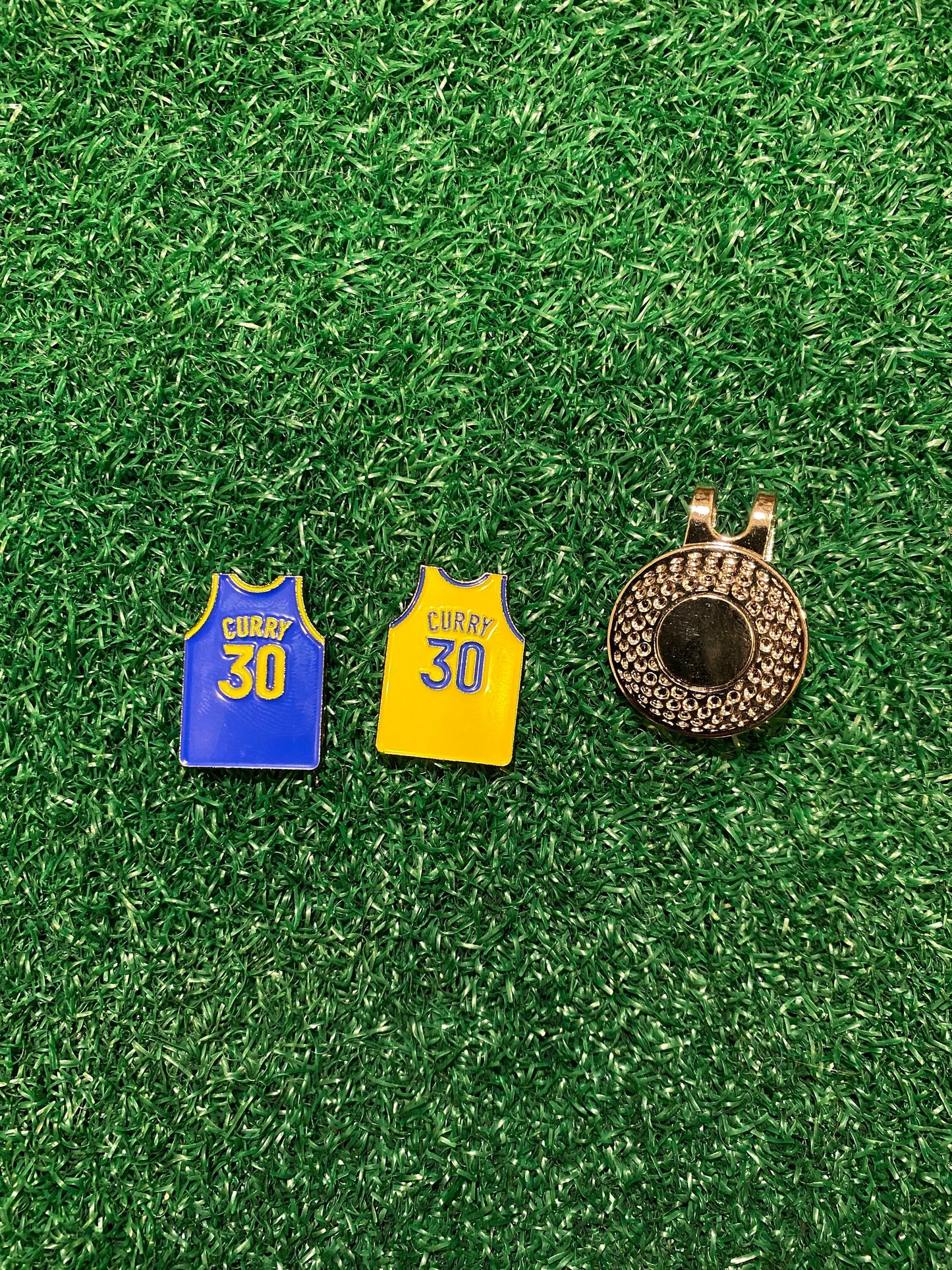 Chef Curry Jersey Inspired Golf Ball Marker | Golf Accessory | Boyfriend Husband Bachelor Party Groomsmen Golf Gifts