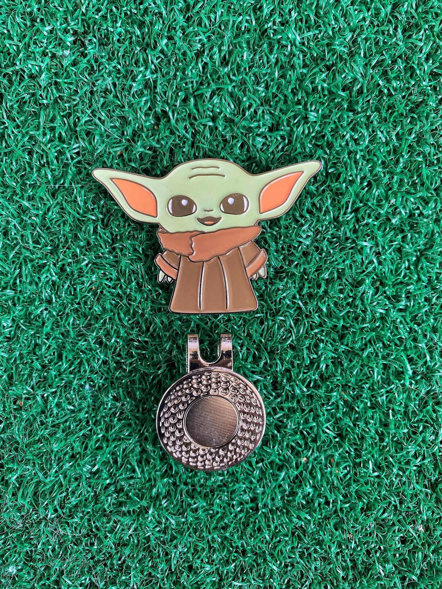 Galaxy Baby Inspired Golf Ball Marker | Fathers Day Gift | Groomsmen Gift | Boyfriend Husband Golf Gift | Kids Golf Gift