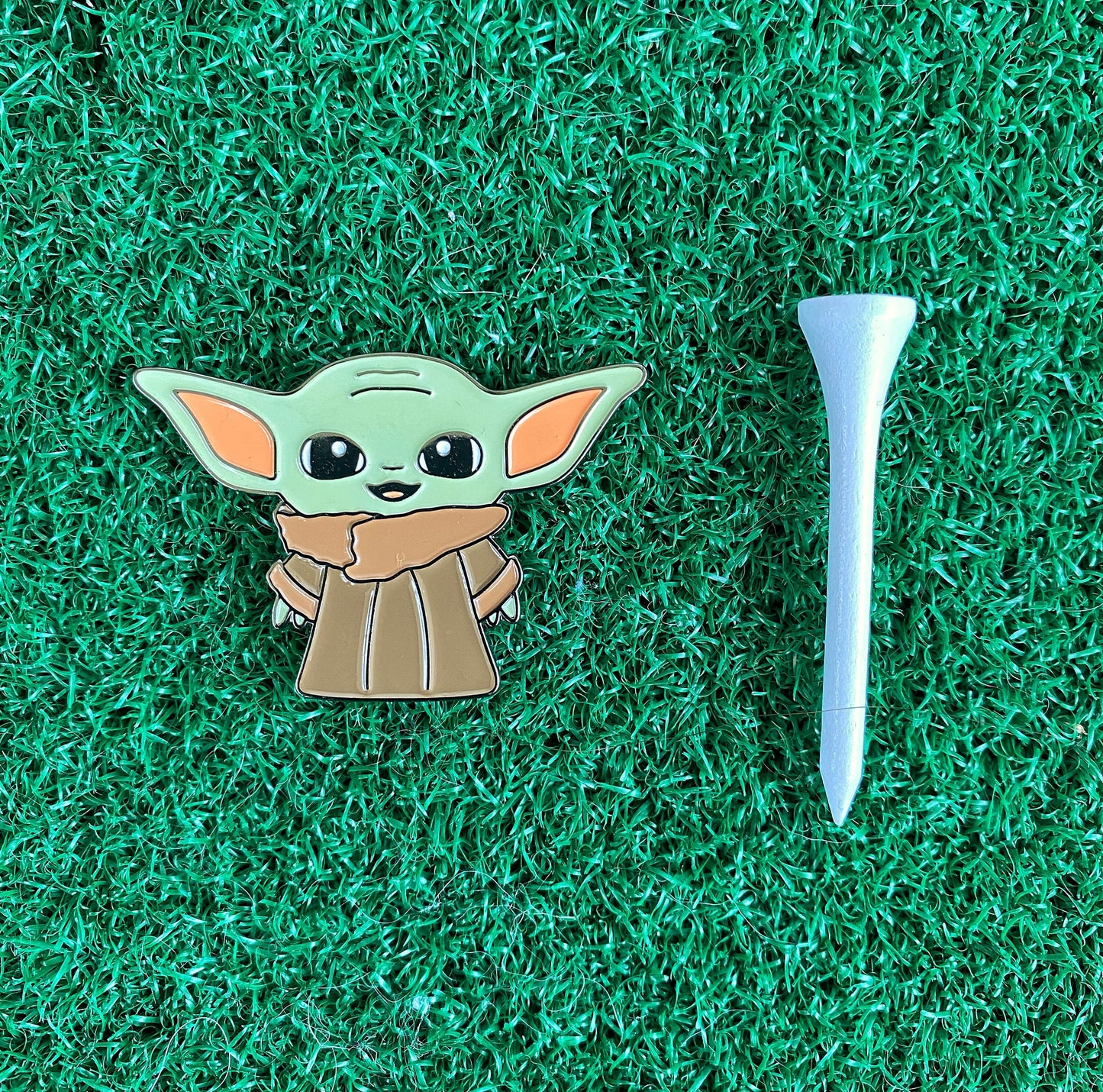 Galaxy Baby Inspired Golf Ball Marker | Fathers Day Gift | Groomsmen Gift | Boyfriend Husband Golf Gift | Kids Golf Gift