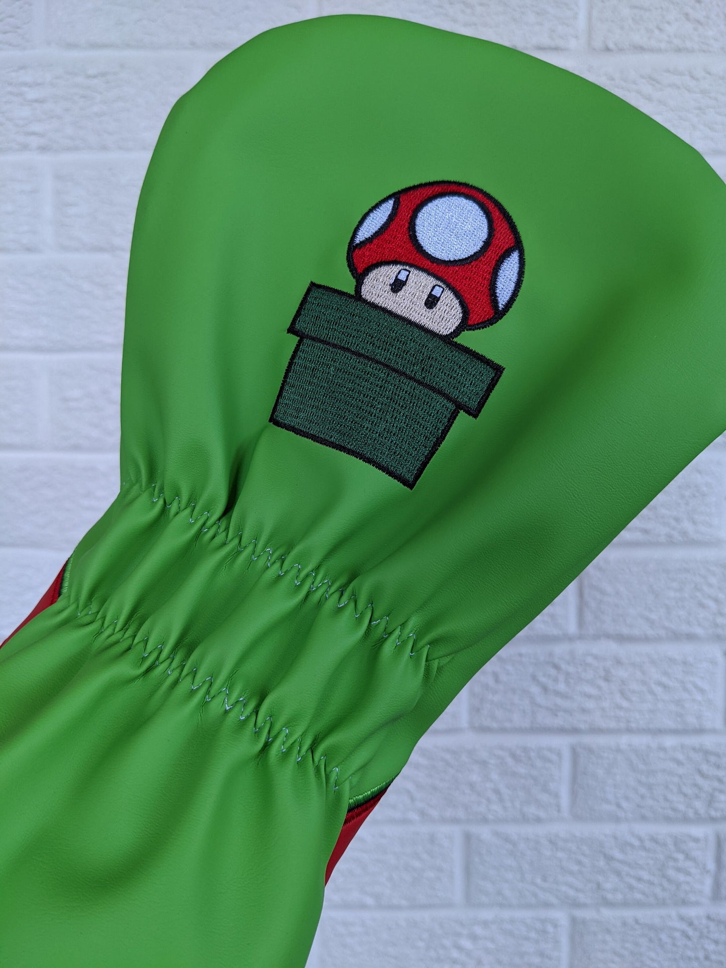 Super Brother Inspired Driver Headcover | Golf Accessory | Boyfriend Husband Golf Gift Idea | Groomsmen Gifts | Birthday Day Golf Gift
