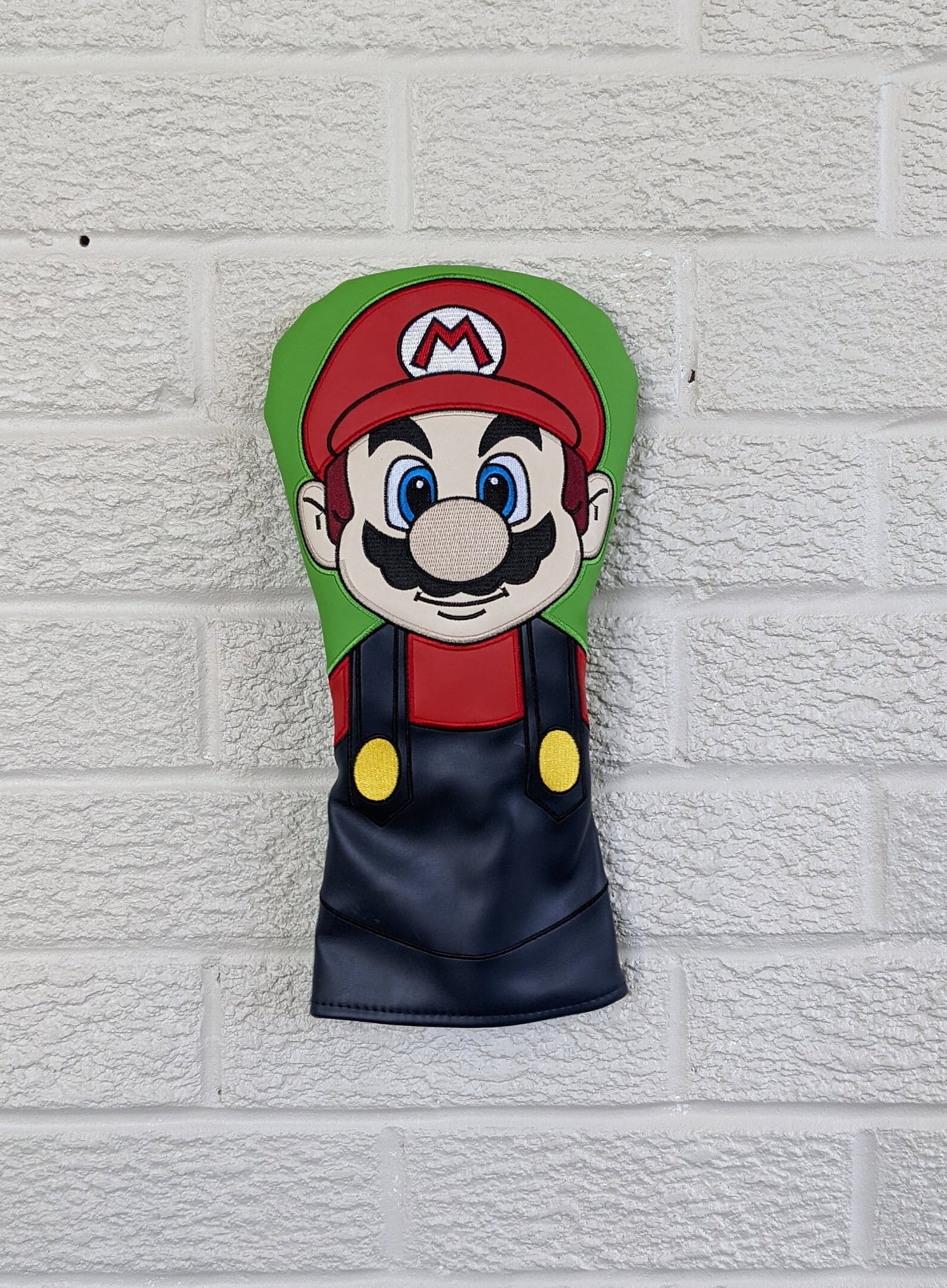 Super Brother Inspired Driver Headcover | Golf Accessory | Boyfriend Husband Golf Gift Idea | Groomsmen Gifts | Birthday Day Golf Gift