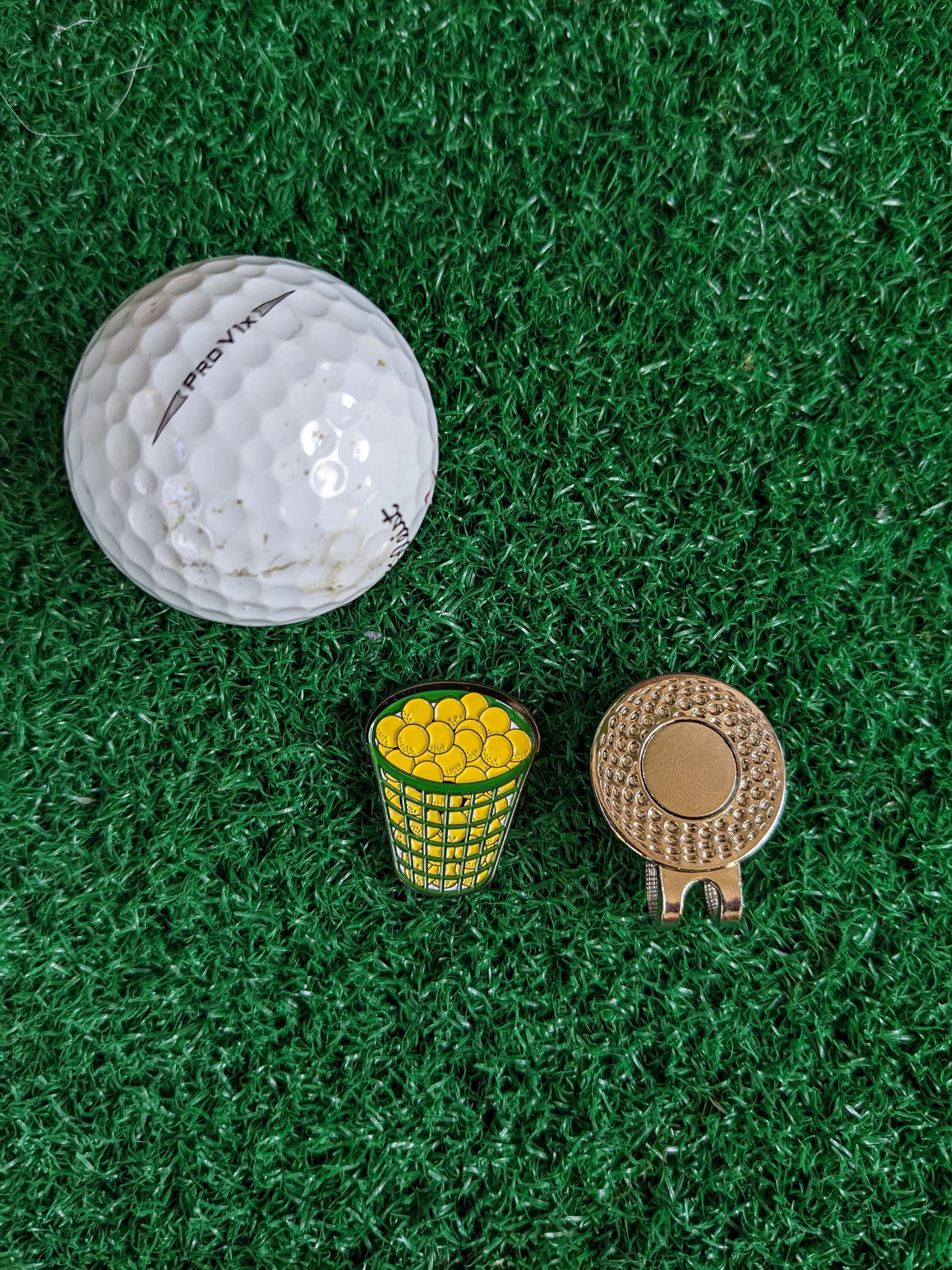 Driving Golf Range Bucket Ball Marker | Golf Accessory | Boyfriend Husband Bachelor Party Groomsmen Golf Gifts