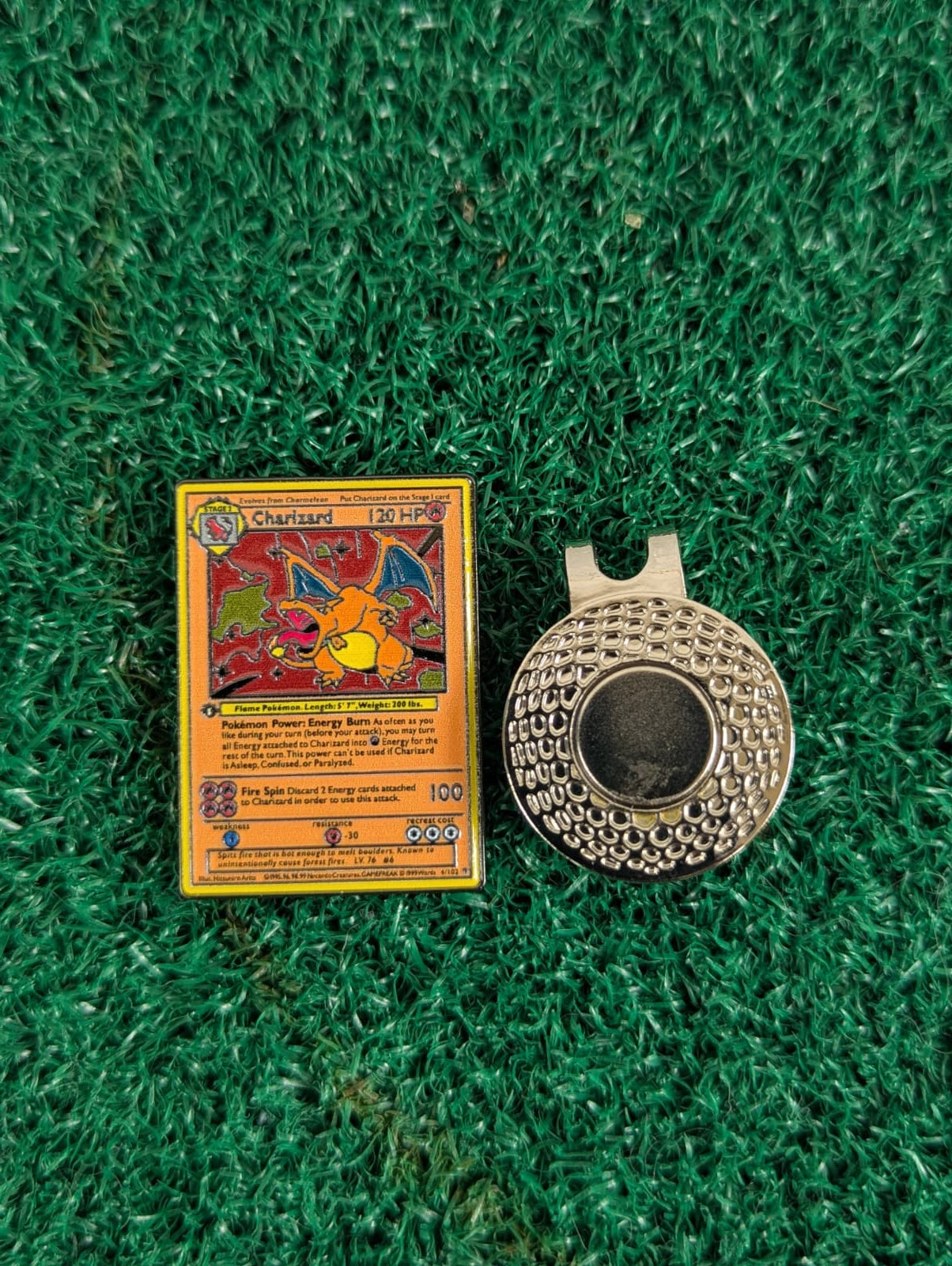 Ch@rizard🔥 P0kem0n Inspired Golf Ball Marker
