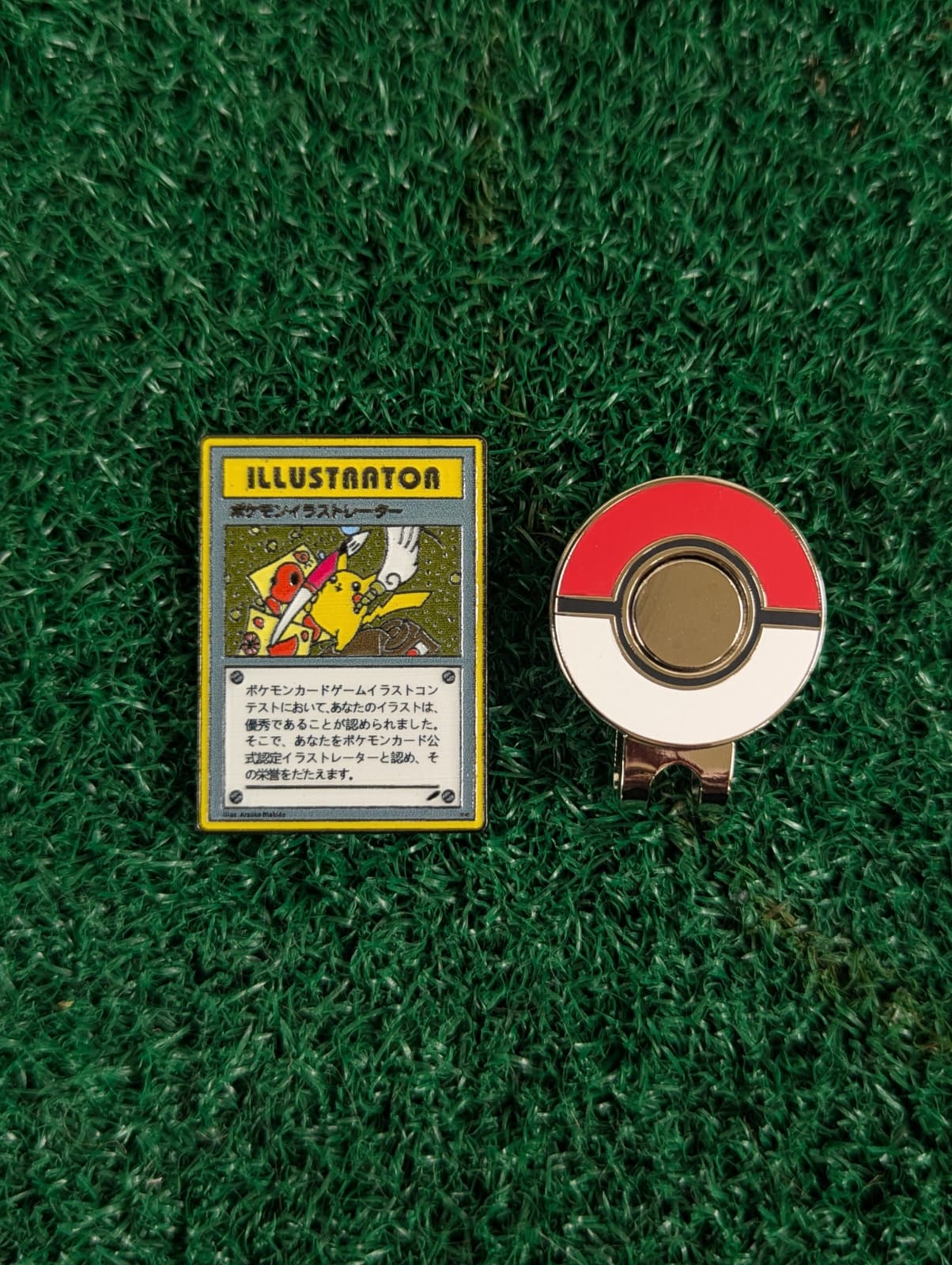 Illustrator P0kem0n Inspired Golf Ball Marker