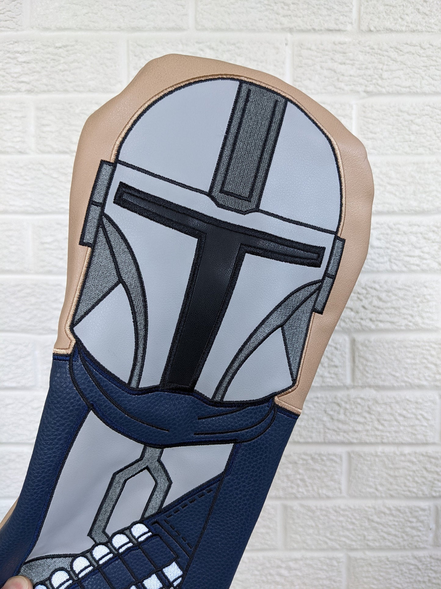 Mando Inspired Driver Headcover | Golf Accessory | Boyfriend Husband Bachelor Party Groomsmen Birthday Golf Gifts