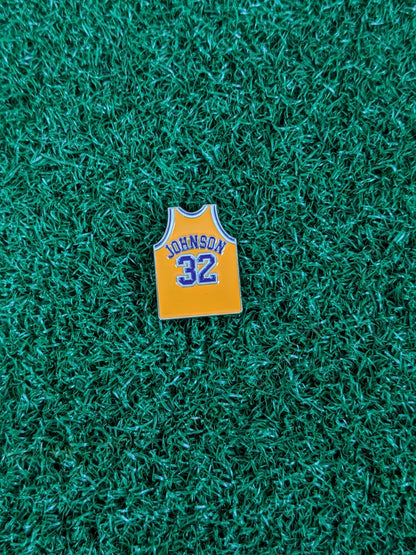 Magic #32 Jersey Inspired Golf Ball Marker | Lakers | Boyfriend Husband Bachelor Party Groomsmen Golf Gifts | Golf Accessory |