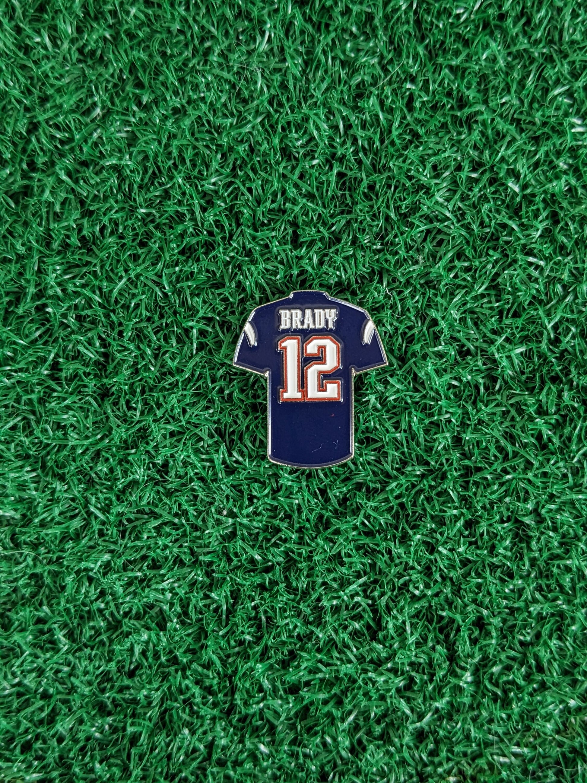 Brady Patriots #12 Jersey Inspired Golf Ball Marker | Golf Accessory | Boyfriend Husband Bachelor Party Groomsmen Golf Gifts
