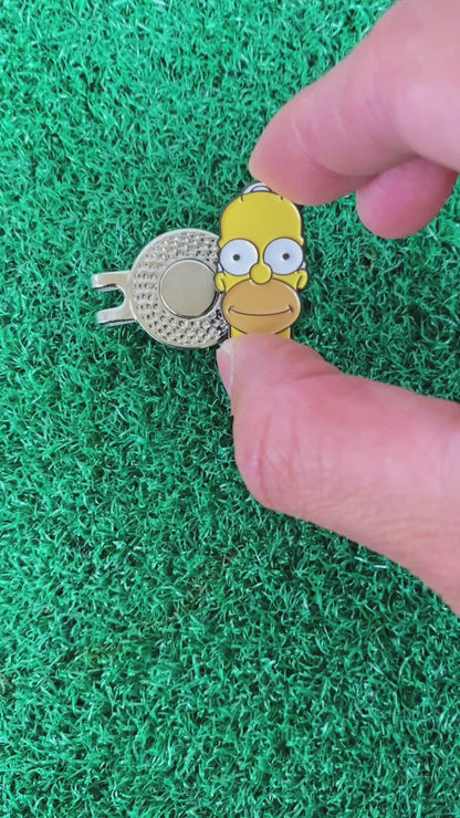 D'OHnut & Don't Have a Cow Inspired Golf Ball Marker