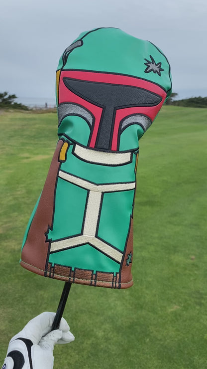 Bounty Hunter Inspired Driver Headcover
