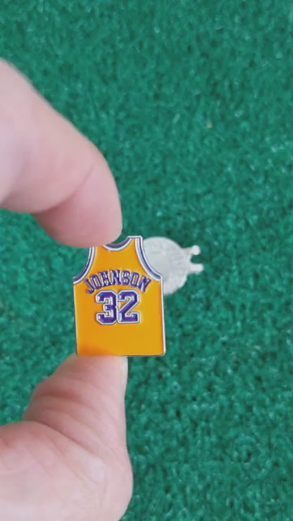 Magic #32 Jersey Inspired Golf Ball Marker