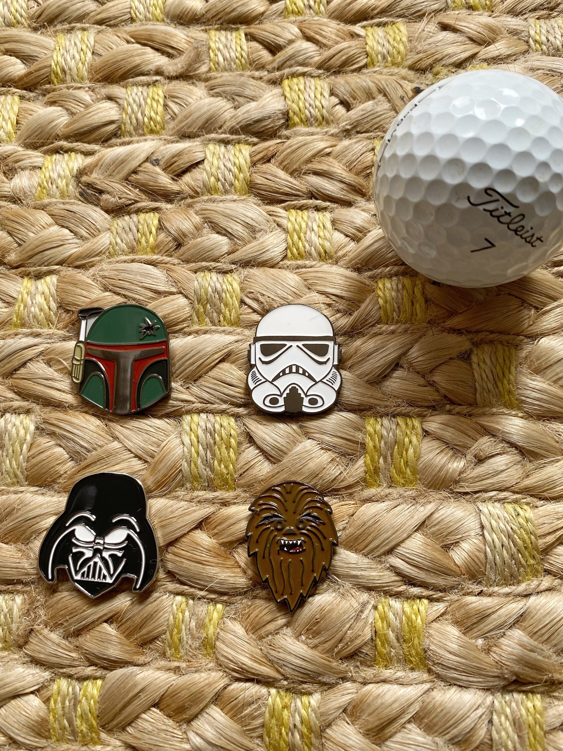 Trooper Solider Inspired Golf Ball Marker | Groomsmen Gift | Boyfriend Husband Bachelor Party Groomsmen Golf Gifts | Golf Accessory