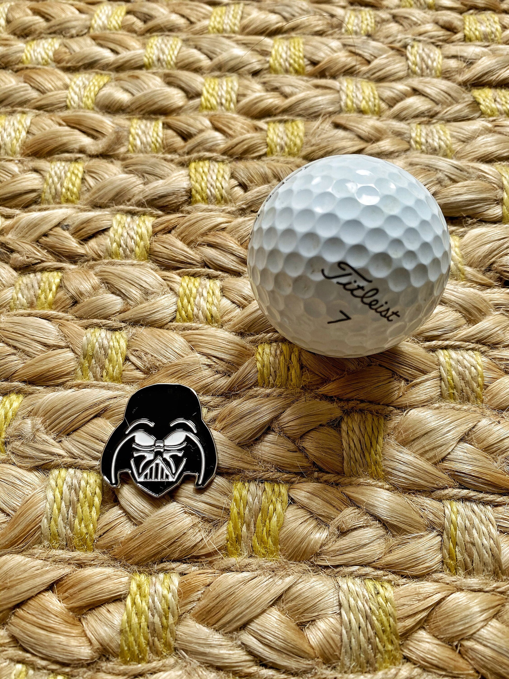 Vader Dark Side Inspired Golf Ball Marker | Golf Accessory | Boyfriend Husband Bachelor Party Groomsmen Golf Gifts