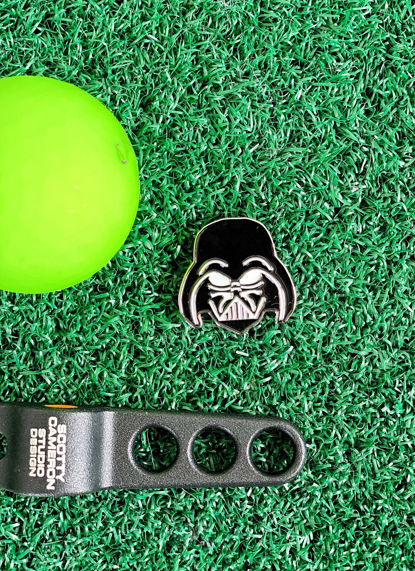 Vader Dark Side Inspired Golf Ball Marker | Golf Accessory | Boyfriend Husband Bachelor Party Groomsmen Golf Gifts