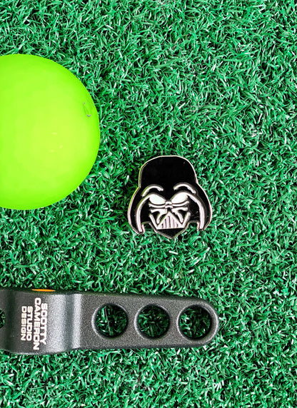 Vader Dark Side Inspired Golf Ball Marker | Golf Accessory | Boyfriend Husband Bachelor Party Groomsmen Golf Gifts