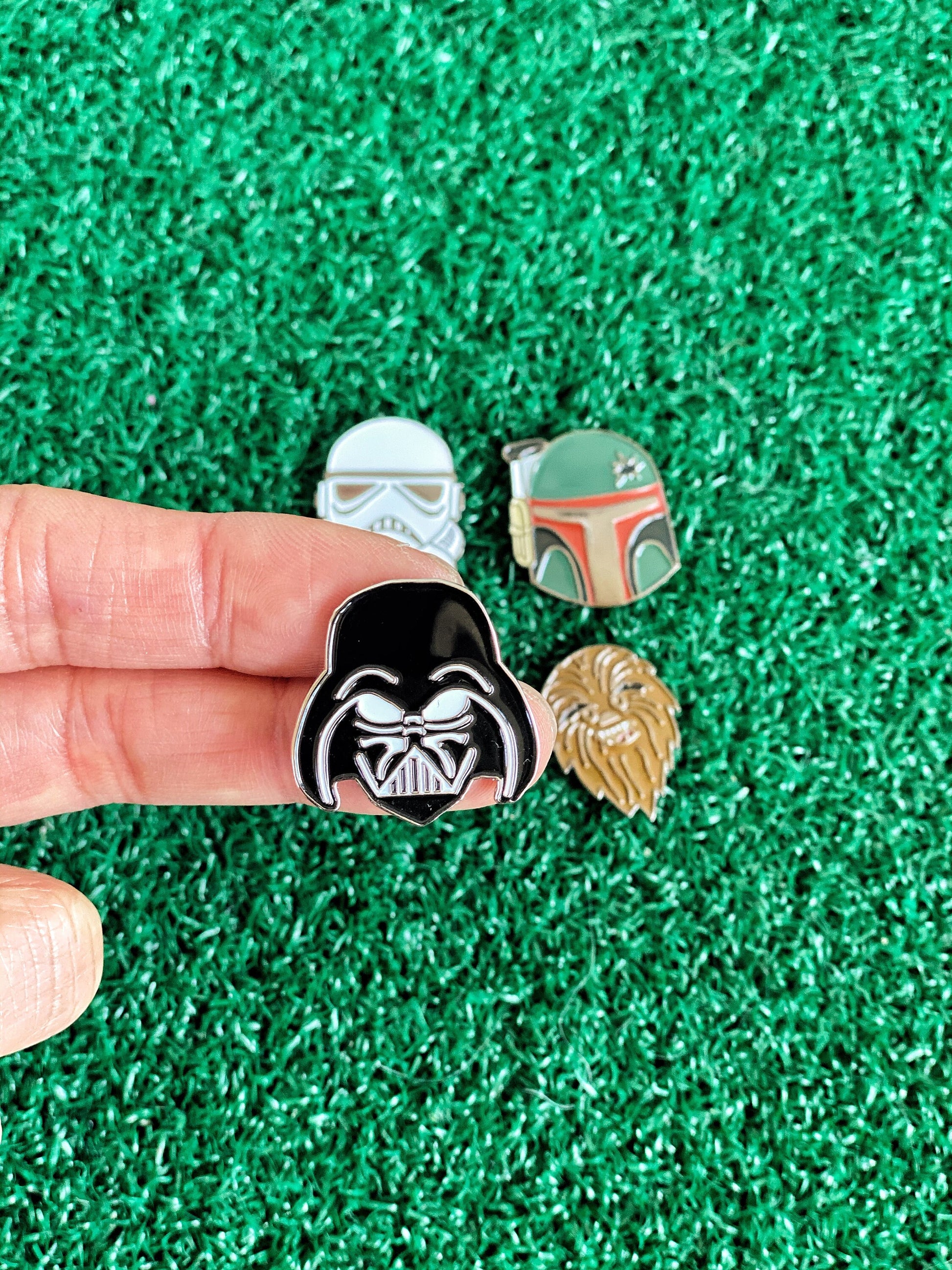 Vader Dark Side Inspired Golf Ball Marker | Golf Accessory | Boyfriend Husband Bachelor Party Groomsmen Golf Gifts