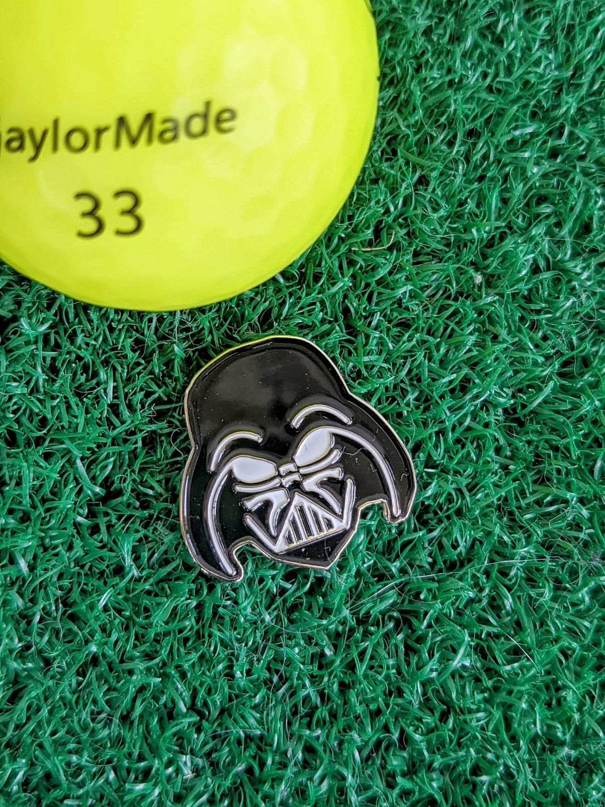 Vader Dark Side Inspired Golf Ball Marker | Golf Accessory | Boyfriend Husband Bachelor Party Groomsmen Golf Gifts
