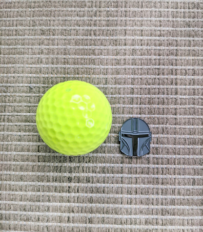 Mando Inspired Golf Ball Marker | Groomsmen Golf Gift | Golf Accessory | Boyfriend Husband Bachelor Party Groomsmen Golf Gifts