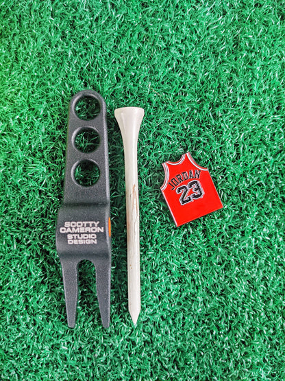 Jordan Jersey Inspired Golf Ball Marker | Hype Sneaker | Boyfriend Husband Bachelor Party Groomsmen Golf Gifts | Golf Accessory |
