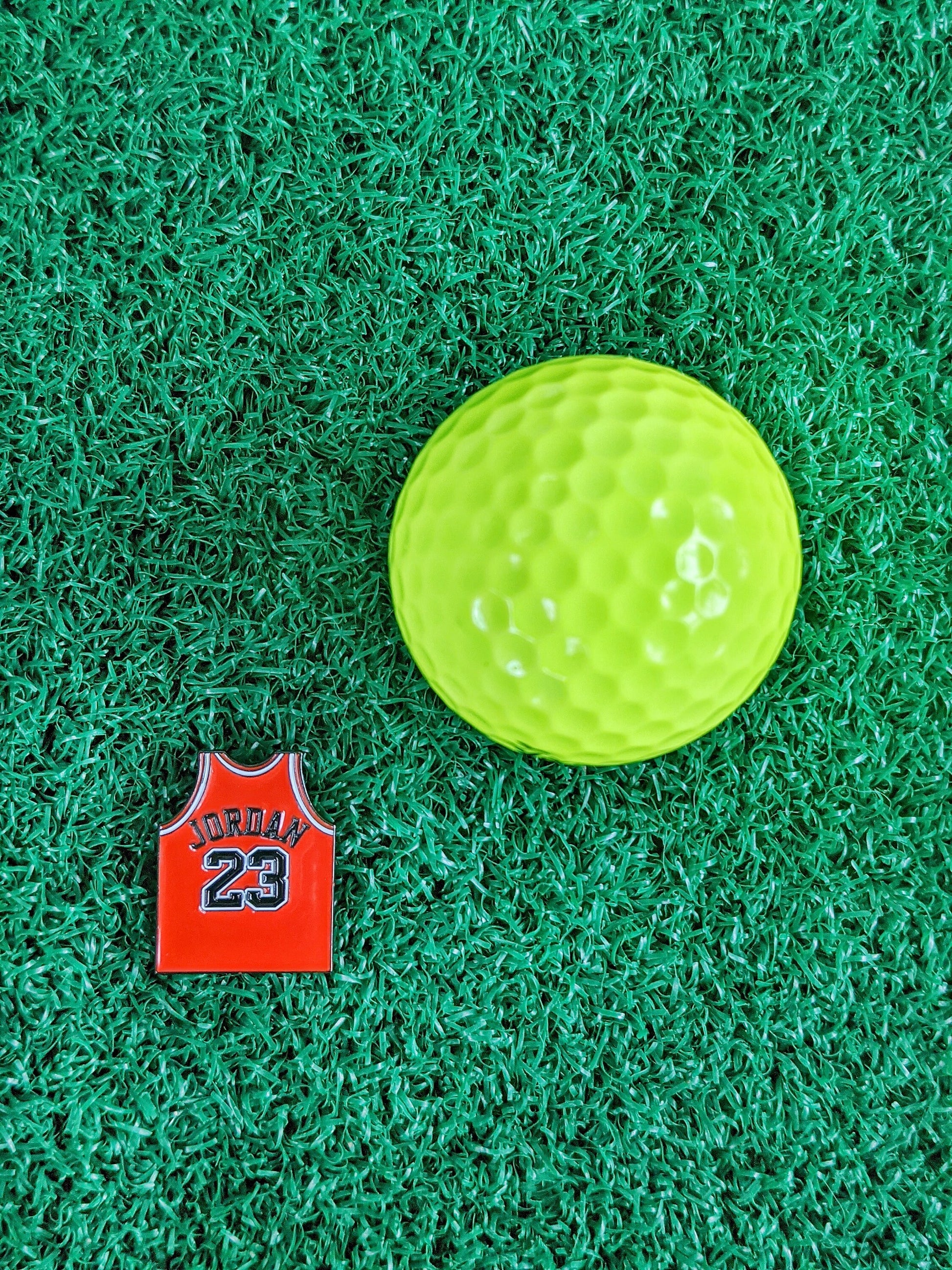 Jordan Jersey Inspired Golf Ball Marker | Hype Sneaker | Boyfriend Husband Bachelor Party Groomsmen Golf Gifts | Golf Accessory |