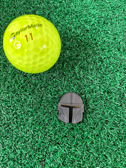 Mando Inspired Golf Ball Marker | Groomsmen Golf Gift | Golf Accessory | Boyfriend Husband Bachelor Party Groomsmen Golf Gifts
