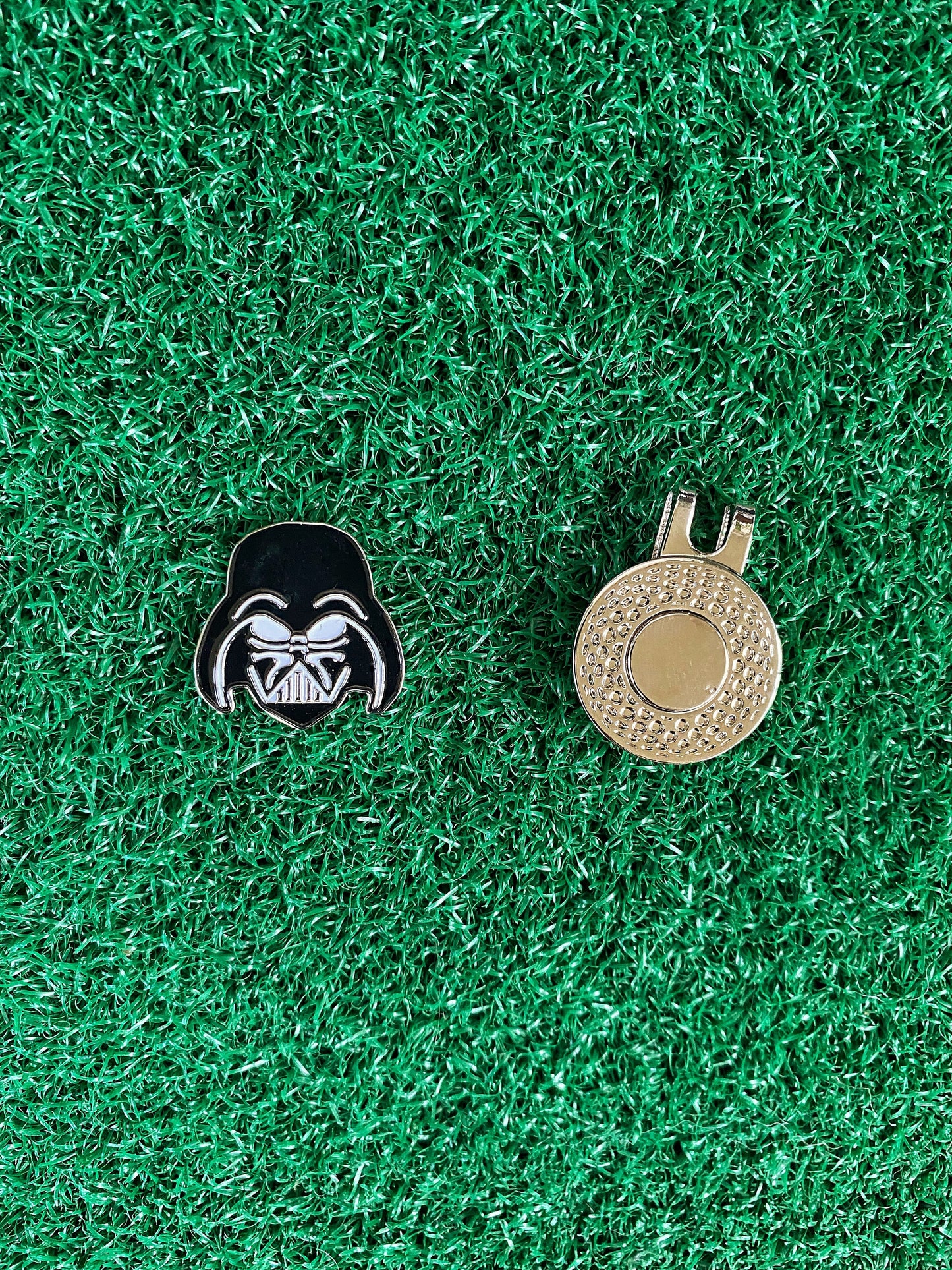 Vader Dark Side Inspired Golf Ball Marker | Golf Accessory | Boyfriend Husband Bachelor Party Groomsmen Golf Gifts
