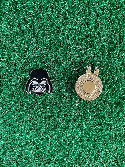 Vader Dark Side Inspired Golf Ball Marker | Golf Accessory | Boyfriend Husband Bachelor Party Groomsmen Golf Gifts