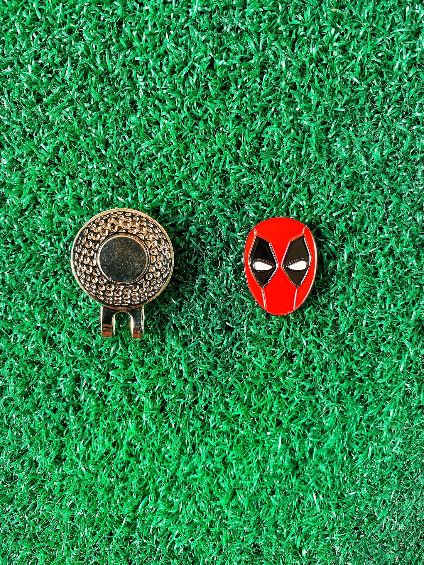 Dead Superhero Golf Ball Marker | Golf Accessory | Boyfriend Husband Bachelor Party Groomsmen Golf Gifts