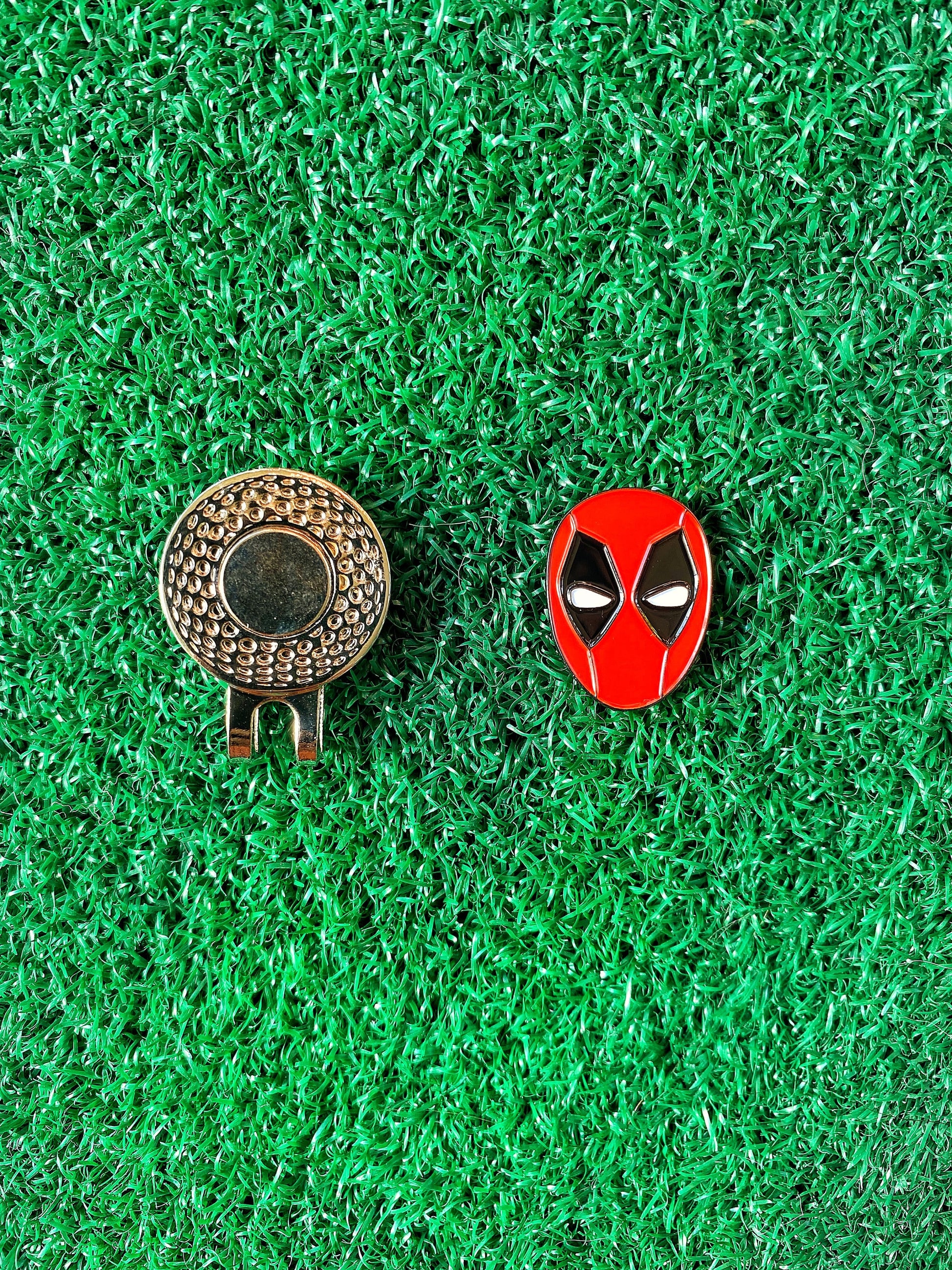 Dead Superhero Golf Ball Marker | Golf Accessory | Boyfriend Husband Bachelor Party Groomsmen Golf Gifts