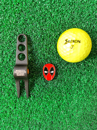 Dead Superhero Golf Ball Marker | Golf Accessory | Boyfriend Husband Bachelor Party Groomsmen Golf Gifts