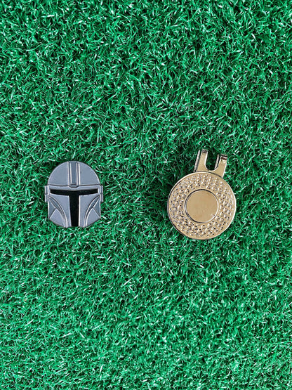 Mando Inspired Golf Ball Marker | Groomsmen Golf Gift | Golf Accessory | Boyfriend Husband Bachelor Party Groomsmen Golf Gifts