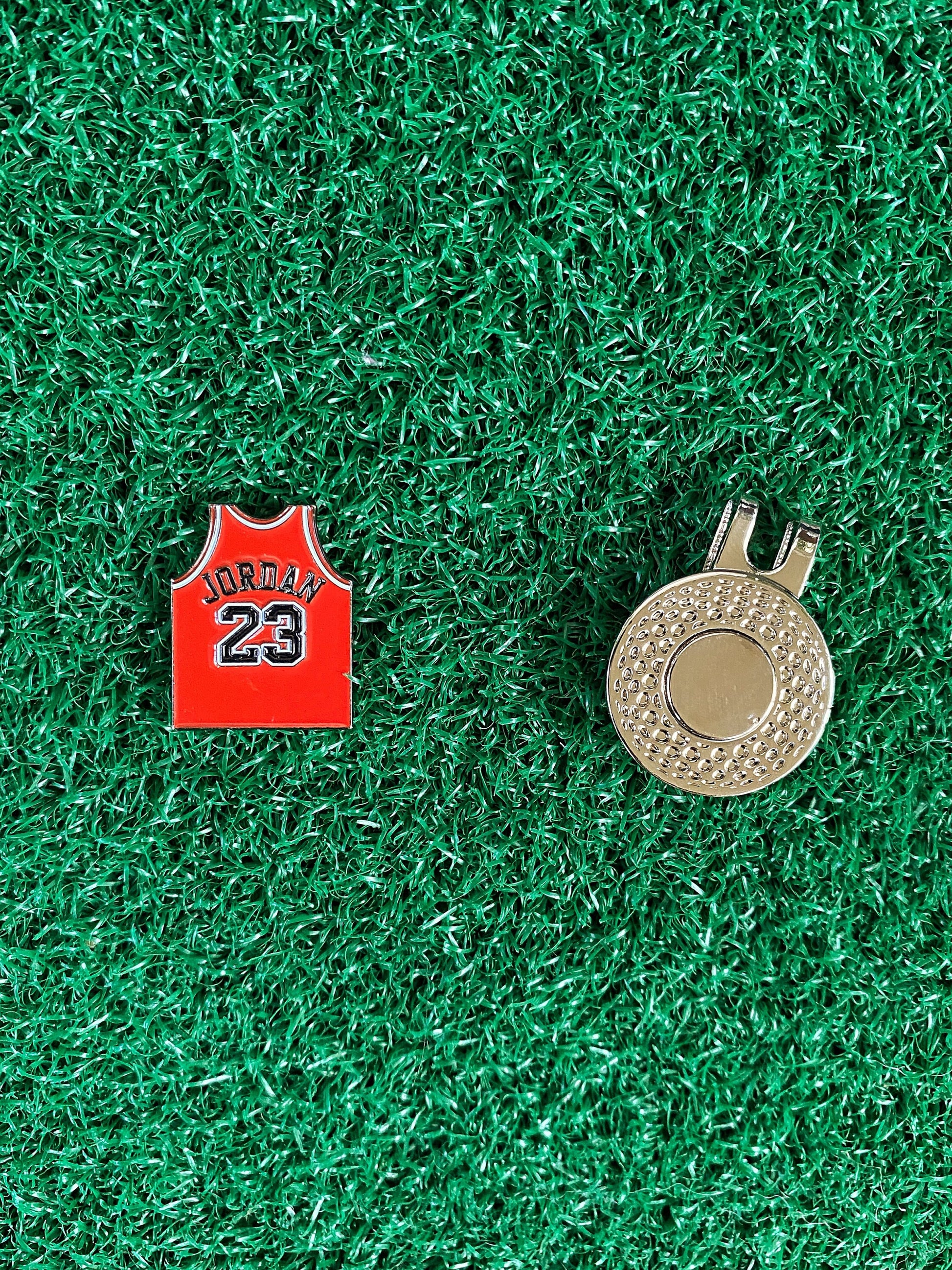 Jordan Jersey Inspired Golf Ball Marker | Hype Sneaker | Boyfriend Husband Bachelor Party Groomsmen Golf Gifts | Golf Accessory |