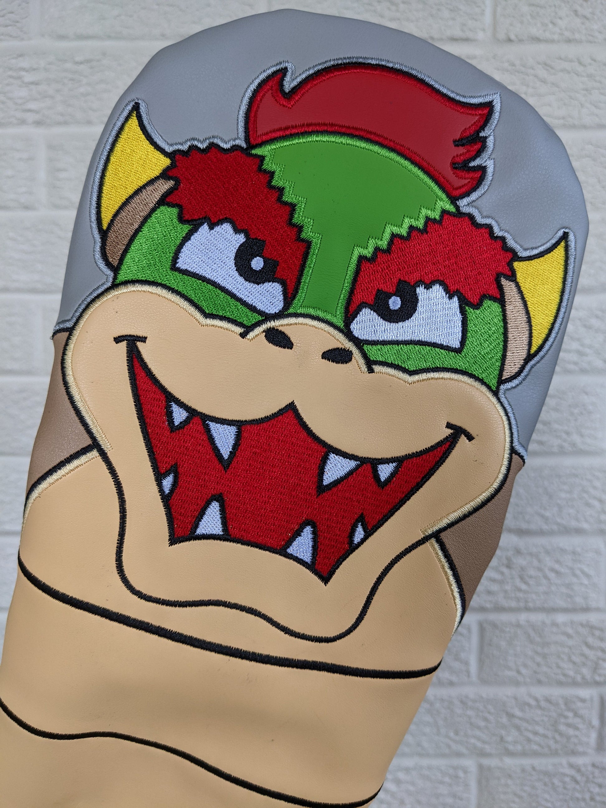 King Bowsa Inspired Driver Headcover | Golf Accessory | Boyfriend Husband Bachelor Party Groomsmen Golf Birthday Gifts