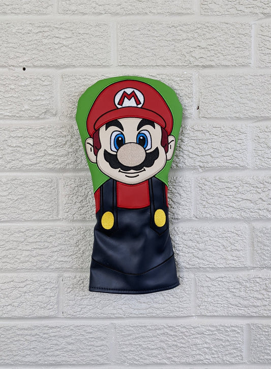 Super Brother Inspired Driver Headcover | Golf Accessory | Boyfriend Husband Golf Gift Idea | Groomsmen Gifts | Birthday Day Golf Gift