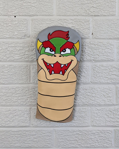 King Bowsa Inspired Driver Headcover | Golf Accessory | Boyfriend Husband Bachelor Party Groomsmen Golf Birthday Gifts
