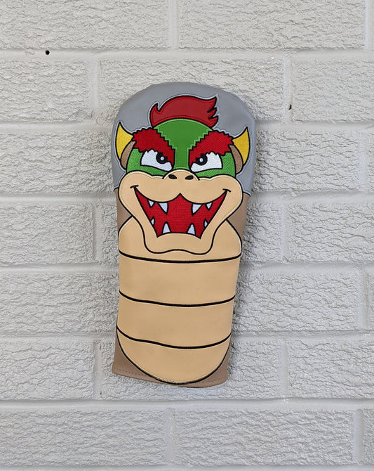 King Bowsa Inspired Driver Headcover | Golf Accessory | Boyfriend Husband Bachelor Party Groomsmen Golf Birthday Gifts