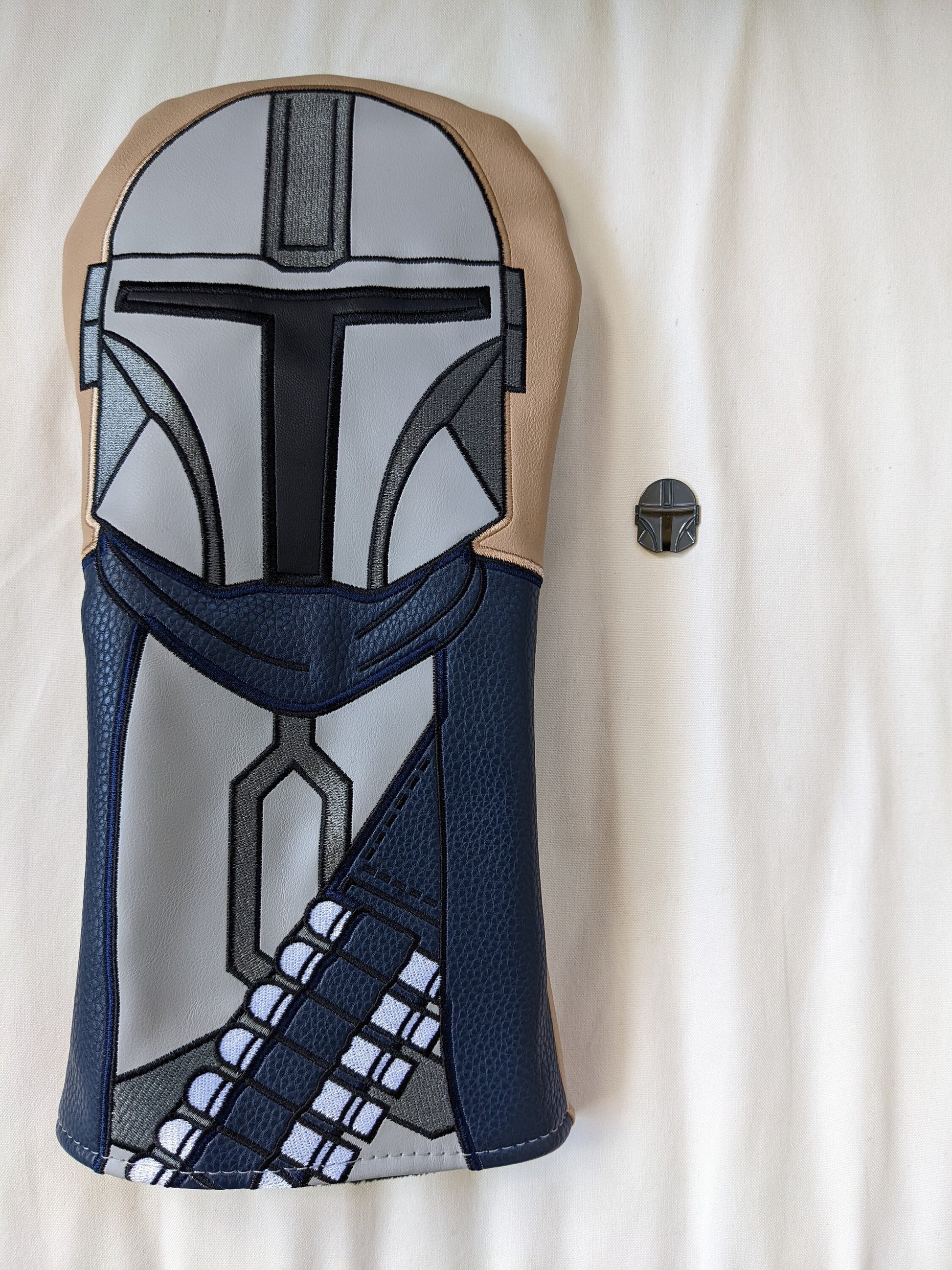 Mando Inspired Driver Headcover | Golf Accessory | Boyfriend Husband Bachelor Party Groomsmen Birthday Golf Gifts