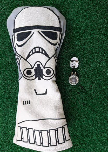 Trooper Solider Inspired FAIRWAY Headcover | Golf Accessory | Boyfriend Husband Bachelor Party Groomsmen Birthday Golf Gifts