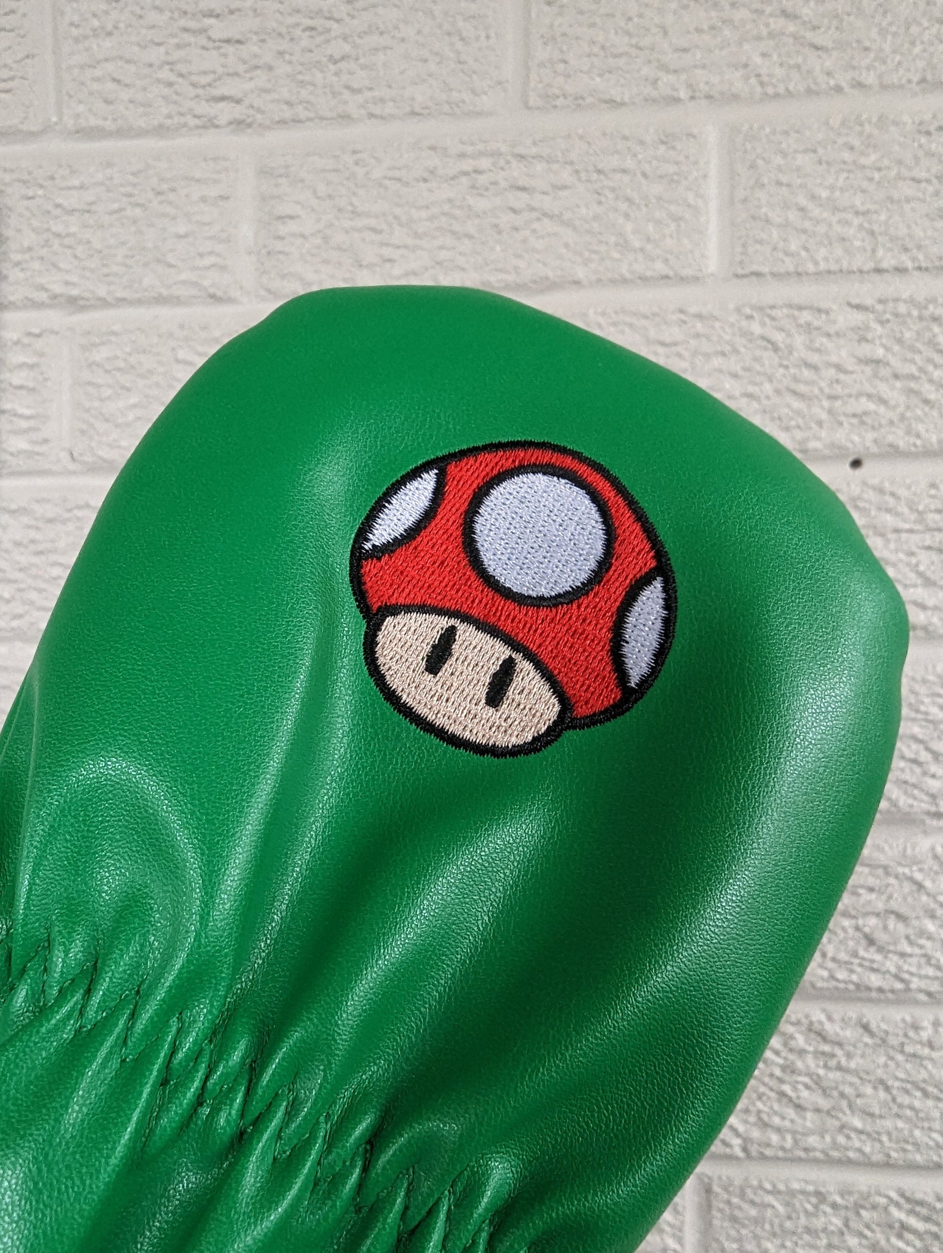 Mushroom Head Inspired HYBRID/FAIRWAY Headcover | Golf Accessory | Boyfriend Husband Bachelor Party Groomsmen Birthday Golf Gifts
