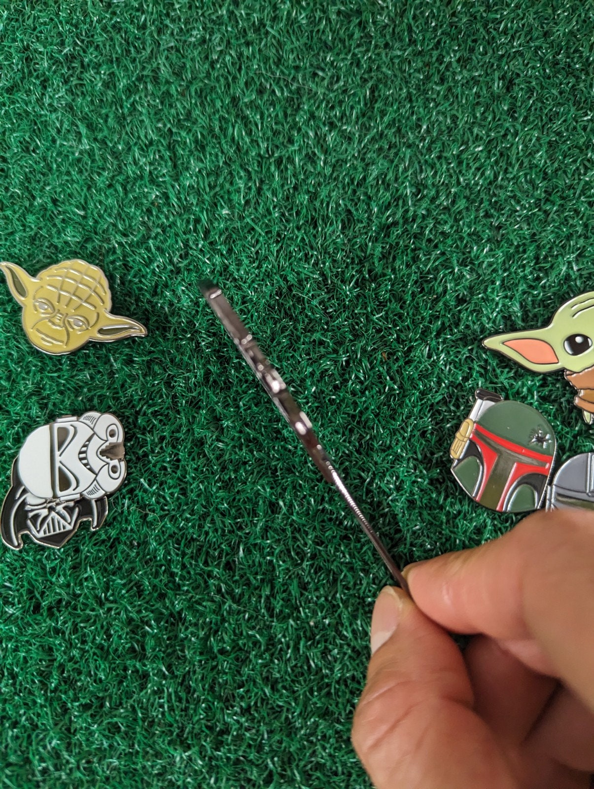 Millennium Starship Magnetic Golf Divot/Pitch Tool | Groomsmen Boyfriend Husband Bachelor Party Groomsmen Golf Gifts | Golf Accessory